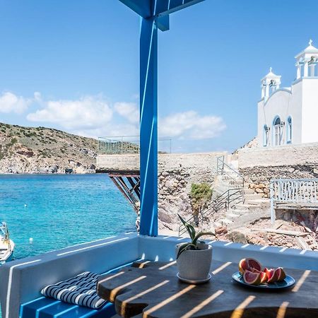 Aquanis Anchored, Sea Front House, Firopotamos Bagian luar foto