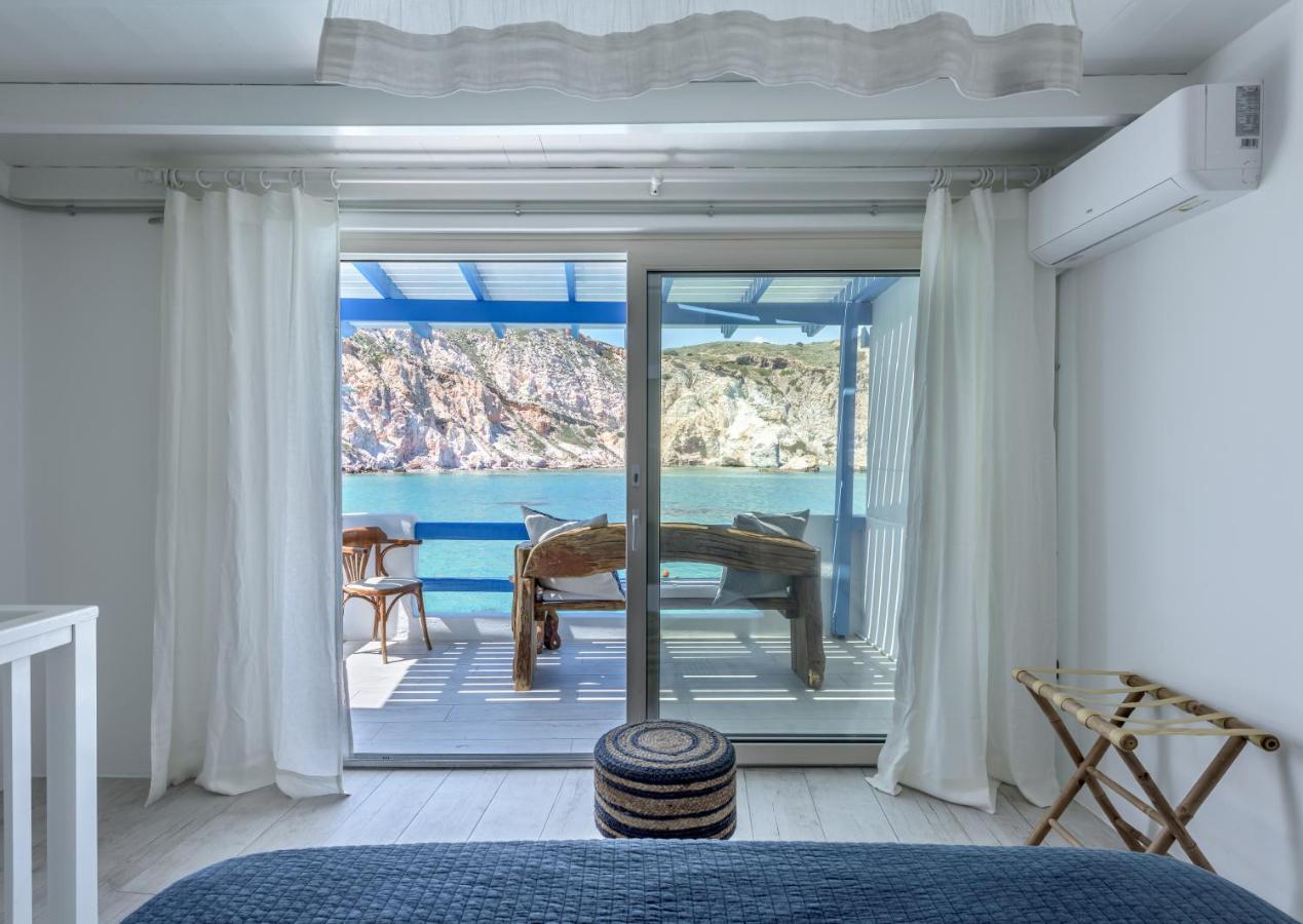 Aquanis Anchored, Sea Front House, Firopotamos Bagian luar foto