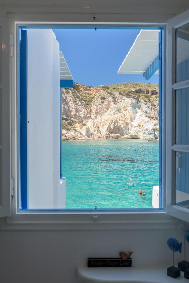 Aquanis Anchored, Sea Front House, Firopotamos Bagian luar foto