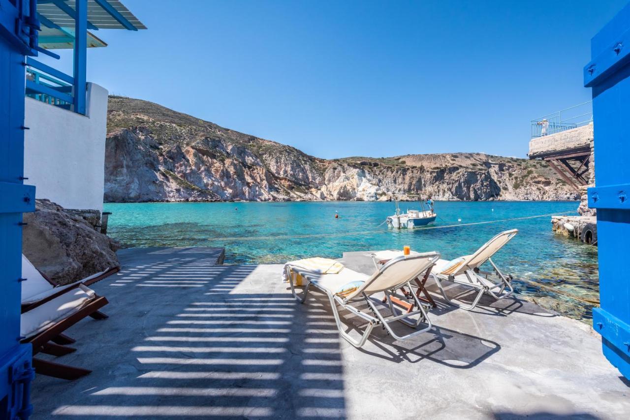 Aquanis Anchored, Sea Front House, Firopotamos Bagian luar foto