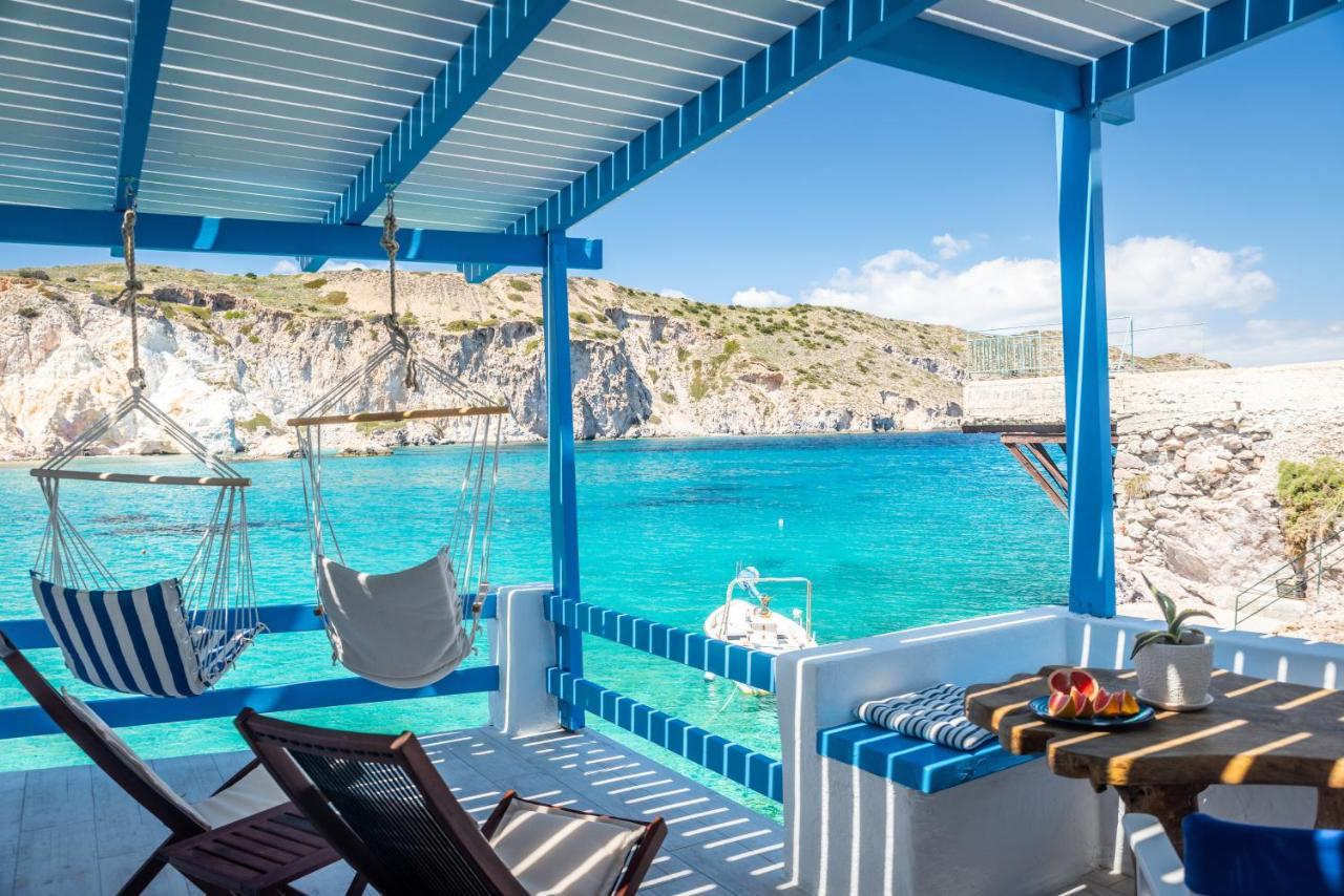 Aquanis Anchored, Sea Front House, Firopotamos Bagian luar foto