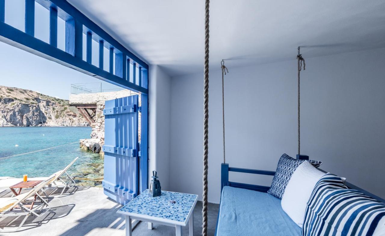 Aquanis Anchored, Sea Front House, Firopotamos Bagian luar foto