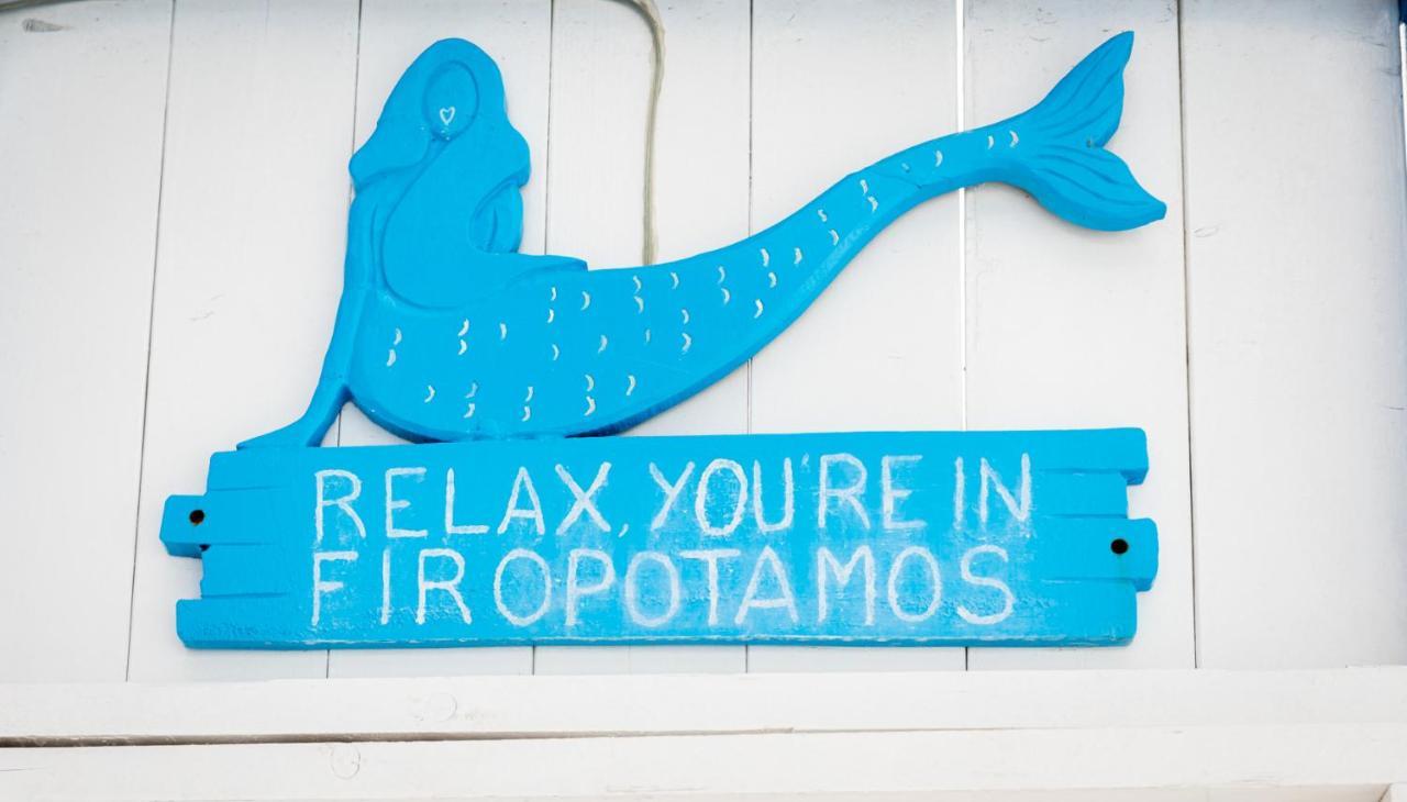Aquanis Anchored, Sea Front House, Firopotamos Bagian luar foto